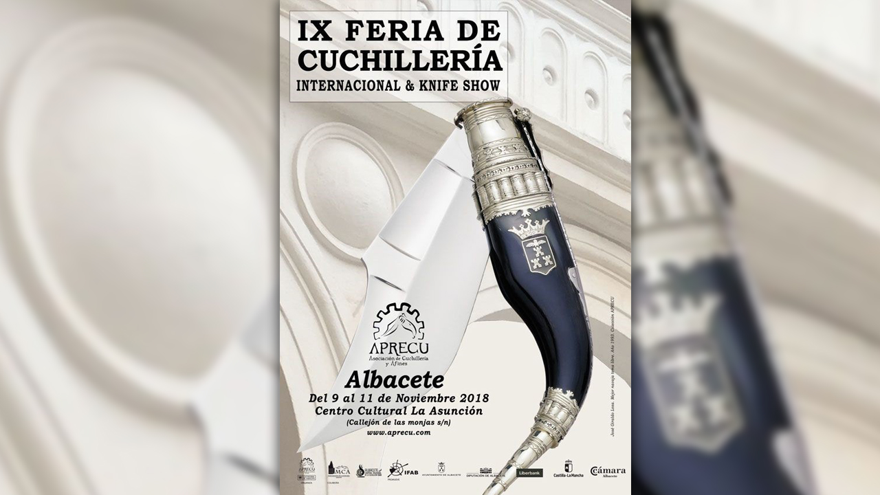 Albacete acogerá su IX Edición de la Feria de Cuchillería Internacional & Knife Show entre los días 9 y 11 de noviembre