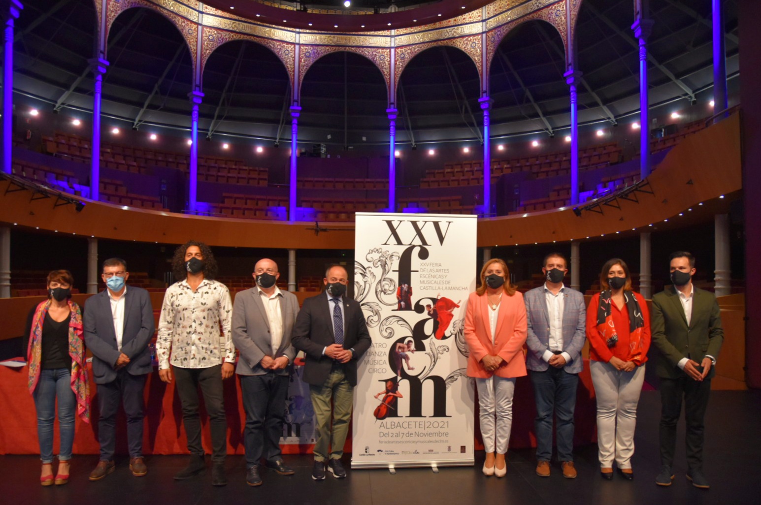 El Gobierno de Castilla-La Mancha recupera la presencialidad de la Feria de Artes Escénicas y Musicales con una destacada apuesta por los espectáculos en la calle 