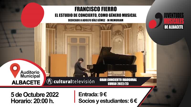 FRANCISCO FIERRO · EL ESTUDIO DE CONCIERTO, COMO GÉNERO MUSICAL 