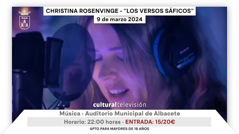 CHRISTINA ROSENVINGE - ''LOS VERSOS SÁFICOS''