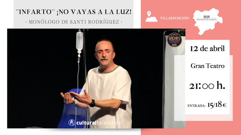 ''INFARTO'' ¡NO VAYAS A LA LUZ! · SANTI RODRÍGUEZ